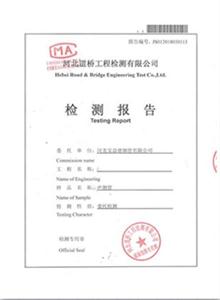 延安公司检测报告